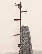 Image result for Wall Mounted Industrial Coat Rack for Hangers
