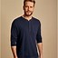 Image result for Navy Henley Shirt