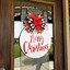 Image result for Plaid Round Christmas Door Hangers