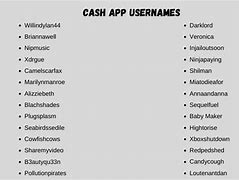 Image result for Cash App Usernames