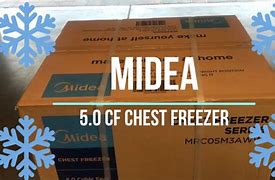 Image result for Midea 5 Cu FT Chest Freezer