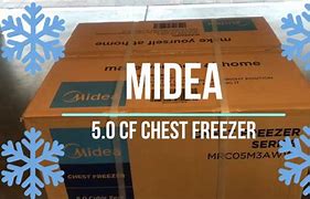 Image result for Midea 5 Cu FT Chest Freezer