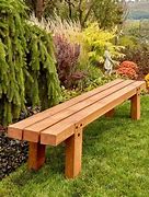 Image result for Simple to Build Deck Benches