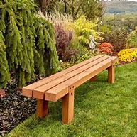 Image result for diy garden bench