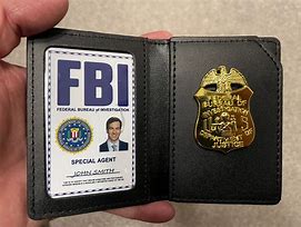 Image result for FBI Badge Wallet