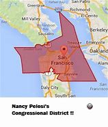 Image result for Nancy Pelosi Congressional District Map