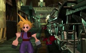 Image result for FF7 PS1 vs PC