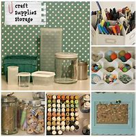 Image result for Storage for Craft Supplies