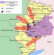 Image result for Map of Separatist Regions of Ukraine