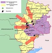 Image result for Separatist Control Ukraine Map