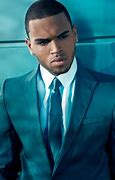 Image result for Chris Brown White Suit
