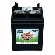 Image result for Interstate Lawn Mower Battery
