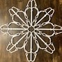 Image result for plastic hangers snowflake