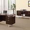 Image result for 2 Person Home Office Desk with Monitor