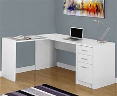 Image result for White Corner Desk Workstation AU