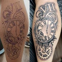 Image result for Clockwork Gears Tattoos
