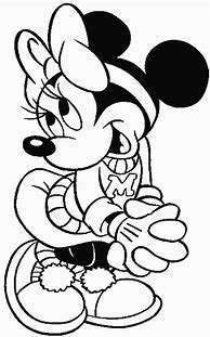 Image result for Minnie Mouse Coloring Pages
