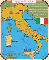 Image result for Italy Tour Map