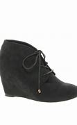 Image result for Lace Up Wedge Boots