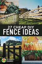 Image result for DIY Fence
