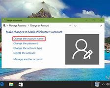 Image result for Change Username Windows 10