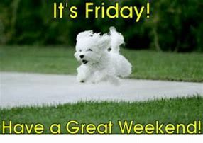 Image result for Its Friday Have a Great Weekend