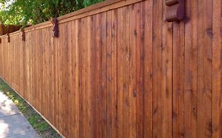 Image result for Cedar Wood Fence Projects