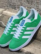 Image result for Adidas Gazelle White Leather