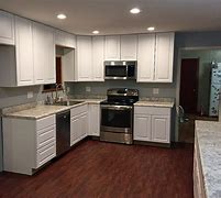 Image result for Gray Kitchen Cabinets Home Depot
