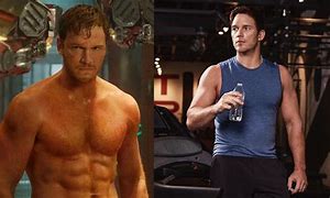 Image result for Chris Pratt Guardians of the Galaxy Workout