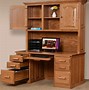 Image result for Small Cherry Wood Computer Desk