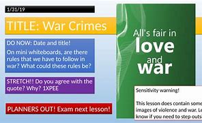 Image result for Infographic of War Crimes