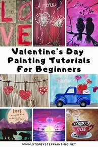 Image result for Happy Valentine's Day Painting
