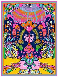 Image result for Psychedelic Posters 60s 70s