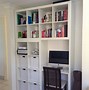 Image result for Desk with Bookcase