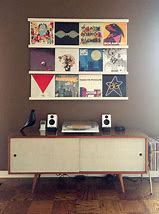 Image result for Vinyl Record Display Shelf