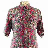 Image result for Vintage Silk Shirt