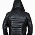 Image result for Leather Coat with Hood