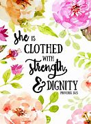 Image result for Proverbs 31:25