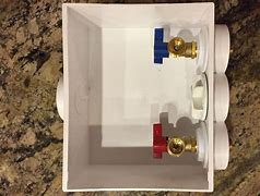 Image result for Washing Machine Outlet Box Installation
