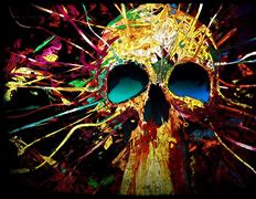 Image result for Cool Skull Abstract