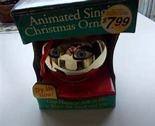 Image result for Singing Christmas Ornament