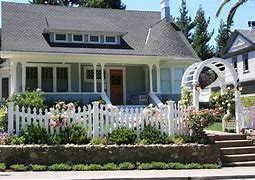 Image result for White Picket Fence House