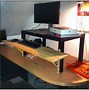 Image result for Standing Desk Attachment for Privacy