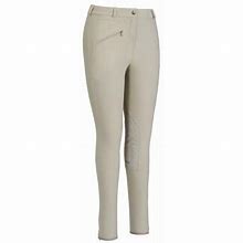 Image result for Tuffrider Ladies Ribb Knee Patch Breeches, Chocolate, 28
