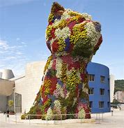 Image result for Guggenheim Dog Bilbao