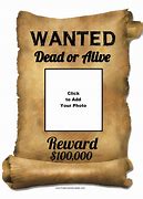 Image result for Free Printable Blank Wanted Poster