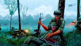 Image result for Vietnam War Scene