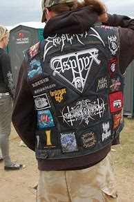 Image result for Battle Jacket Fur Collar Heavy Metal