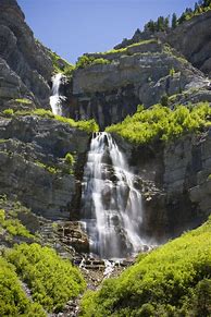Image result for Drainage to Bridal Veil Falls Utah